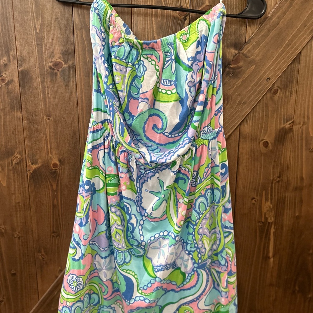 Lilly Pulitzer Strapless Dress